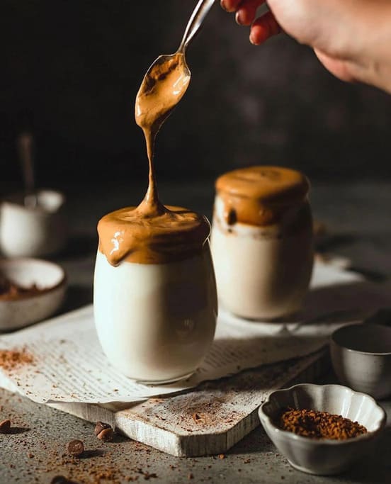 Dalgona Whipped Coffee