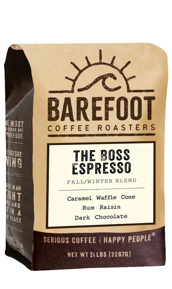 Barefoot Coffee Roasters The Boss Espresso Fall / Winter Blend