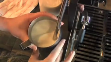 Frothing Milk for a Latte