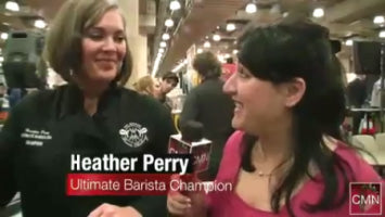 Heather Perry on making the perfect latte