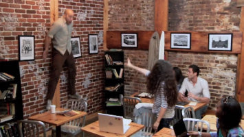 Telekinetic Coffee Shop Surprise
