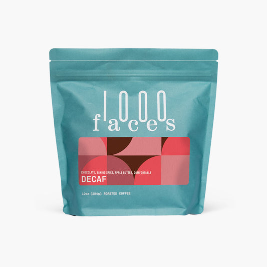 10 ounce Bag of 1000 Faces Decaf