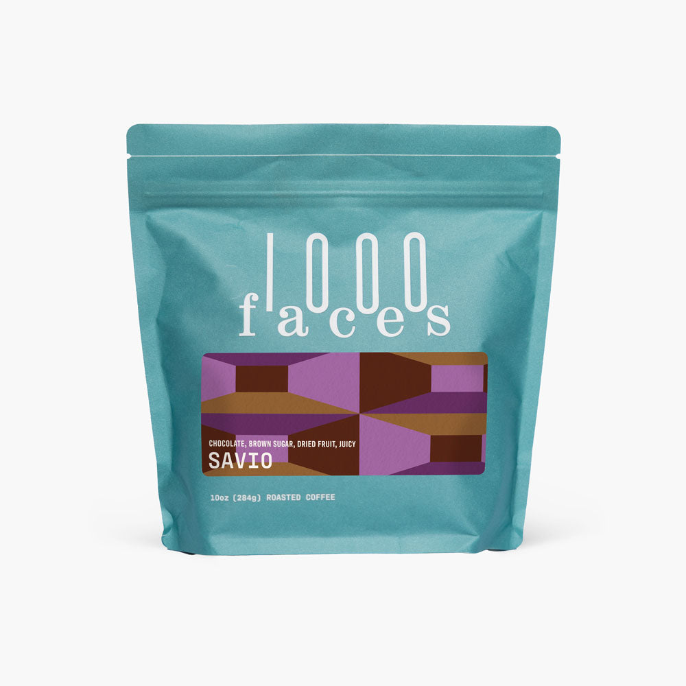 10 ounce Bag of 1000 Faces Savio coffee – 1000Faces Coffee main product