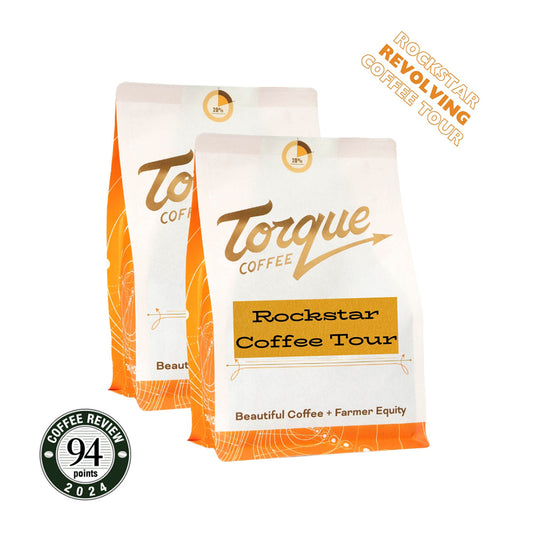 Torque Rockstar Revolving Drip Tour - 2 Revolving - Single Origins - Guatemala & Ethiopia