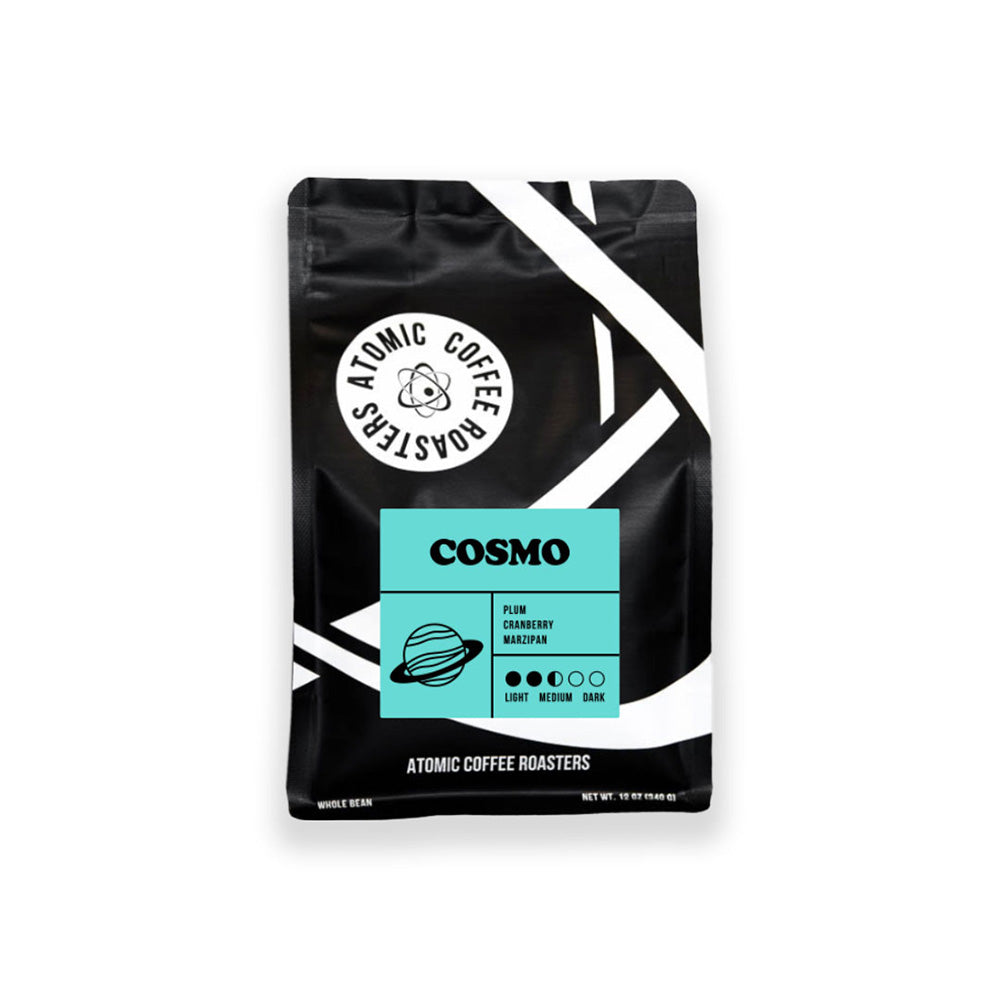 12 ounce bag of Atomic Coffee Roasters Cosmo – Atomic Coffee Roasters main product