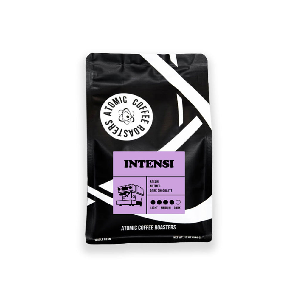 12 ounce bag of Atomic Coffee Roasters Intensi – Atomic Coffee Roasters main product
