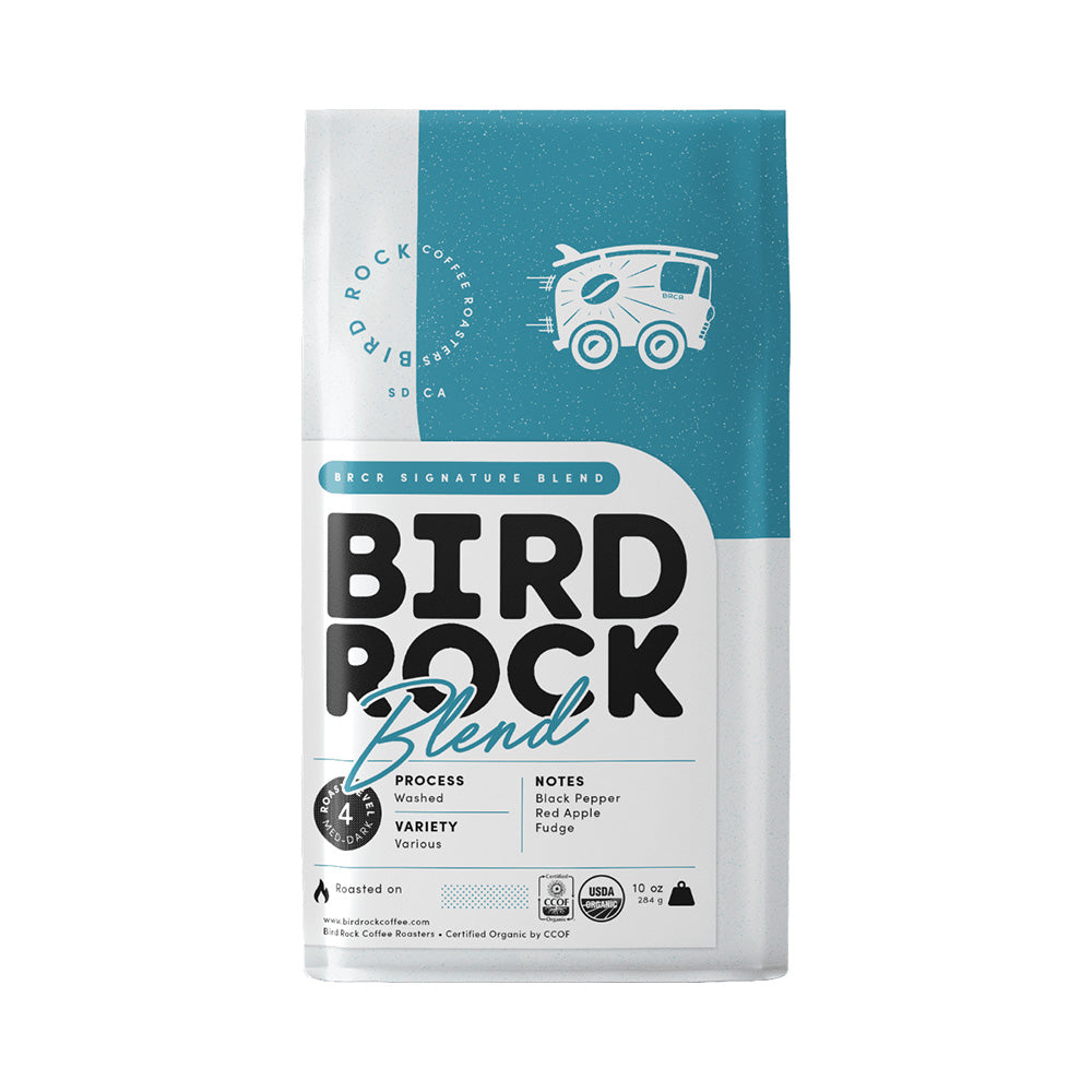 Bag of Bird Rock Coffee Roasters Bird Rock Blend – Bird Rock Coffee main product
