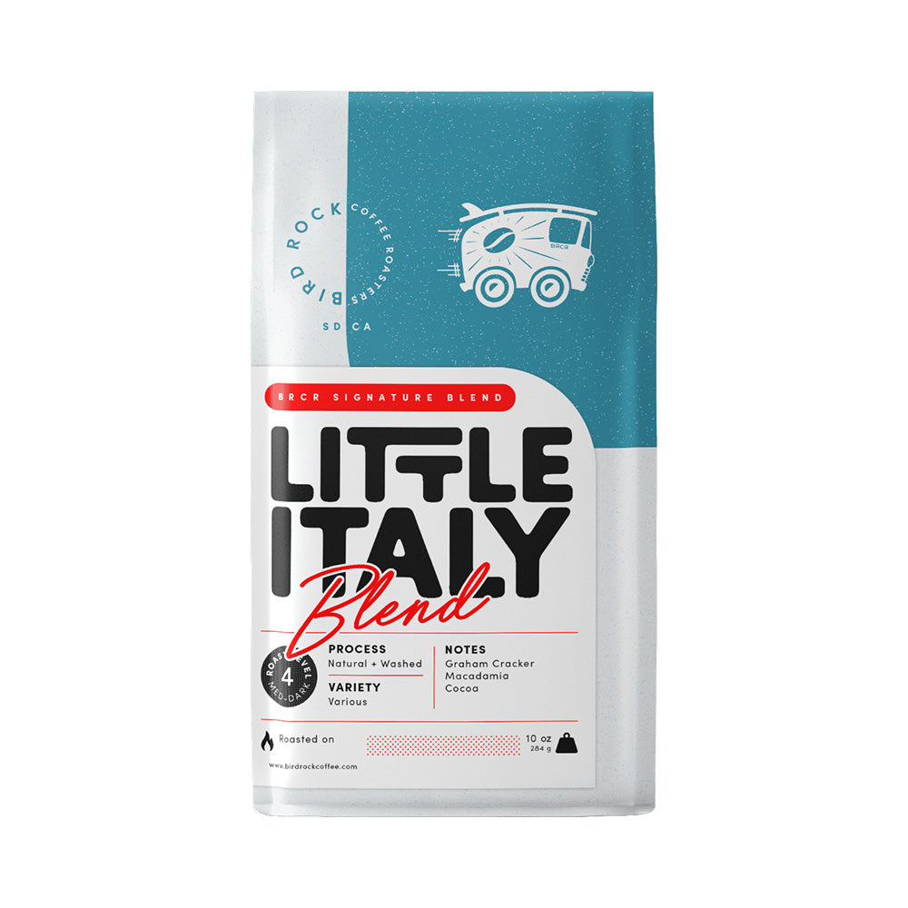 Bag of Bird Rock Coffee Roasters Little Italy Blend – Bird Rock Coffee main product