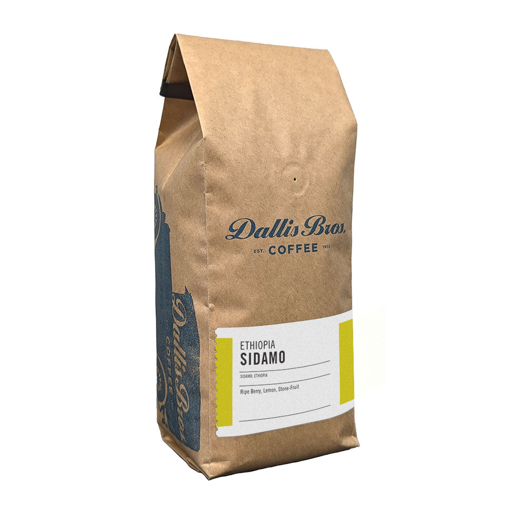 Bag of Dallis Bros Coffee Ethiopia Sidamo Blend