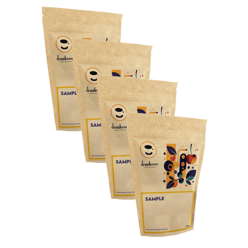 Four Bags of Demitasse Coffee Roasters Choice Sample Pack – Demitasse main product