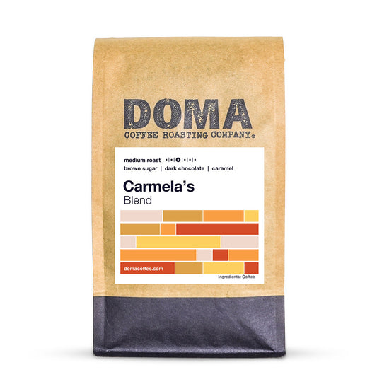 12 ounce bag of Doma Coffee Roasting Carmela's Blend