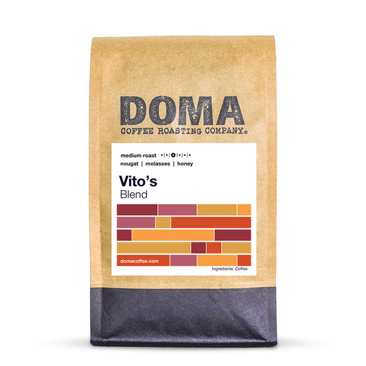 12 ounce bag of Doma Coffee Roasting Vito's Blend