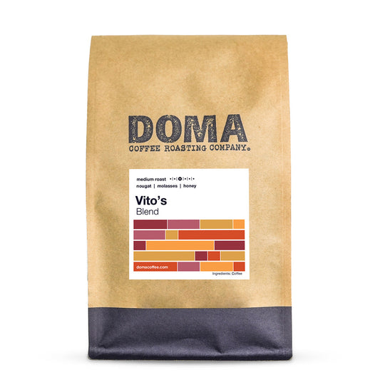 12 ounce bag of Doma Coffee Roasting Vito's Blend product