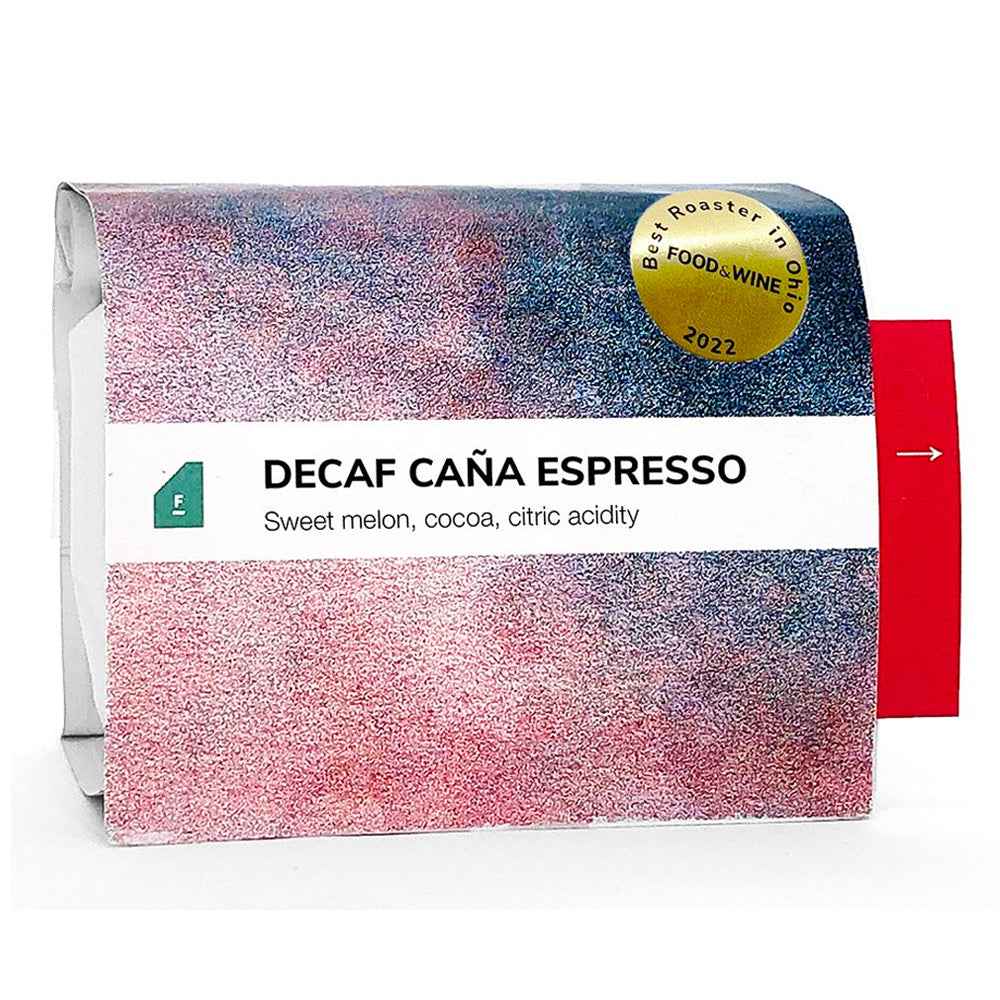 12 ounce bag of Flatlands Coffee Decaf Cana Espresso – Flatlands Coffee main product