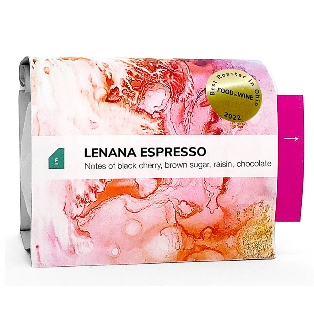 12 ounce bag of Flatlands Coffee Lanana Espresso – Flatlands Coffee main product