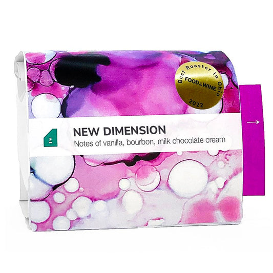 12 ounce bag of Flatlands Coffee New Dimension