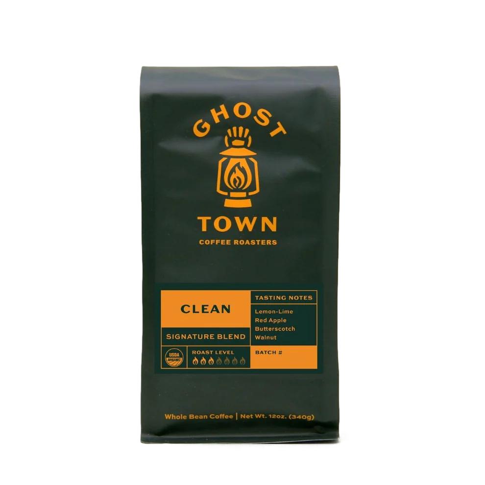 Clean Signature Blend – Ghost Town Coffee Roasters main product