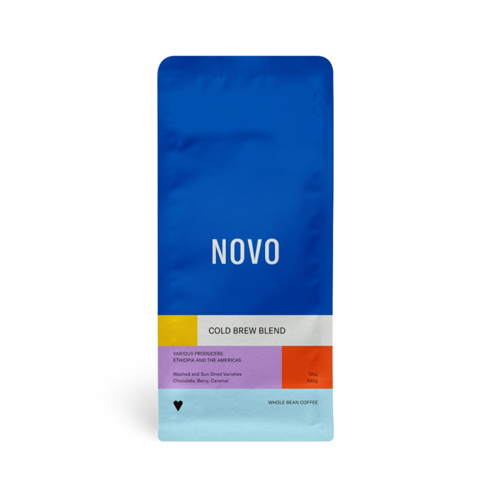 Bag of Novo Cold Brew Blend Coffee – Novo Coffee main product