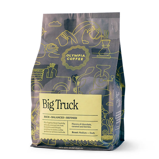 Bag of Olympia Coffee Big Truck