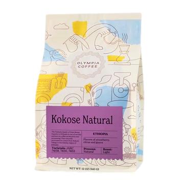 Ethiopia Kokose Natural – Olympia Coffee main product