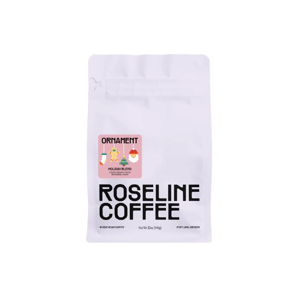 Roseline Coffee package with a visible brand logo on a white background – Roseline Coffee main product