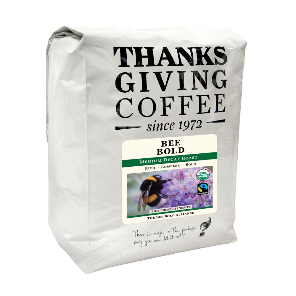 Bee Bold Royal - Decaf 5 lb – Thanksgiving Coffee main product