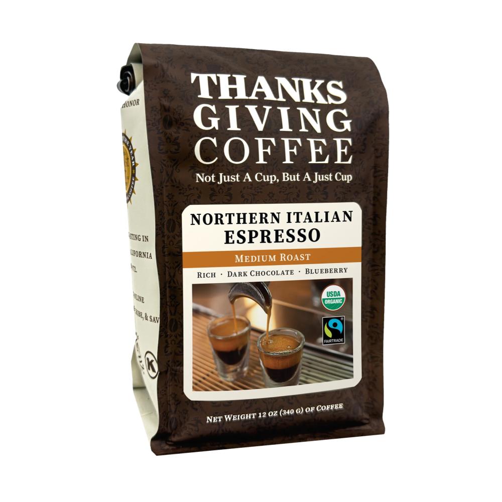 Northern Italian Style Espresso – Thanksgiving Coffee main product