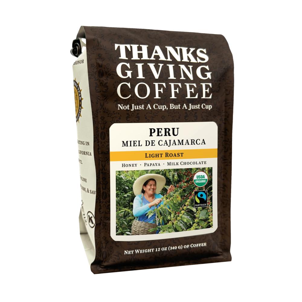 Peru Miel de Cajamarca Organic – Thanksgiving Coffee main product