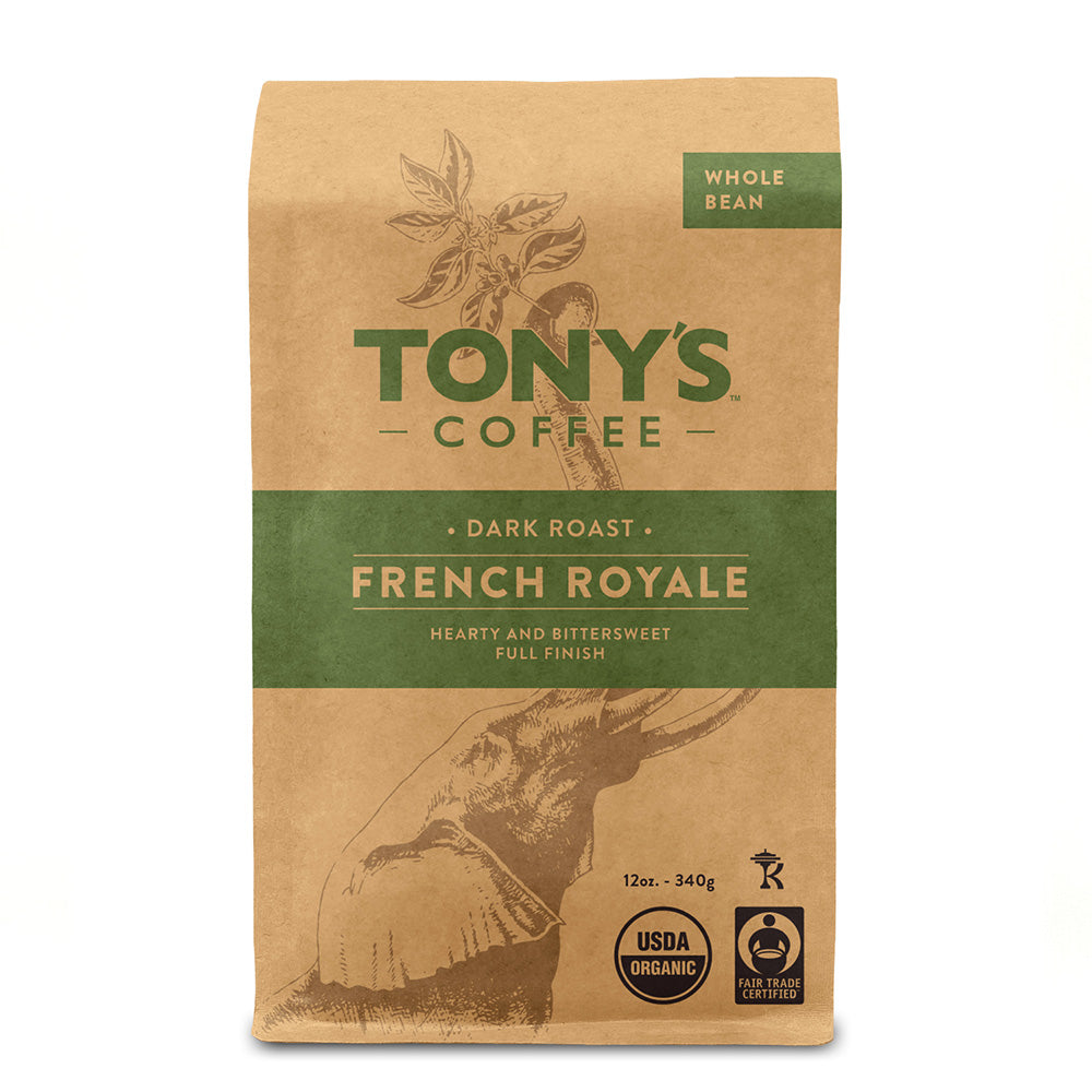 Bag of Tony's Coffee French Royale – Tony's Coffee main product