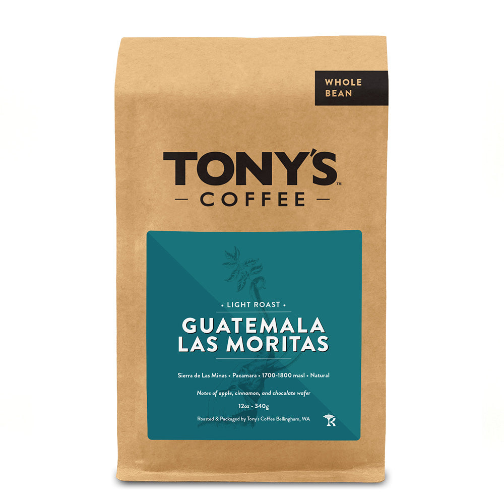 Bag of Tony's Coffee Guatemala Las Moritas