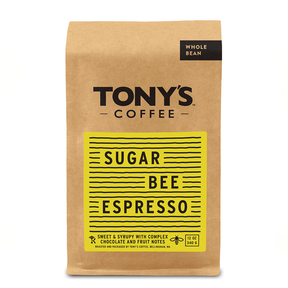 Bag of Tony's Coffee Sugar Bee Espresso – Tony's Coffee main product