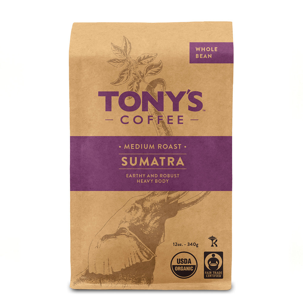 Bag of Tony's Coffee Sumatra