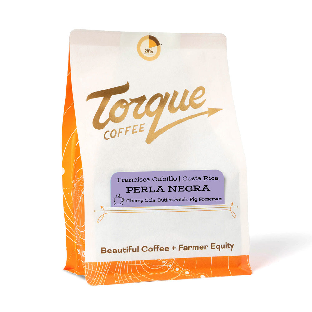 Bag of Torque Coffee Perla Negra Francisca Cubillo Costa Rica