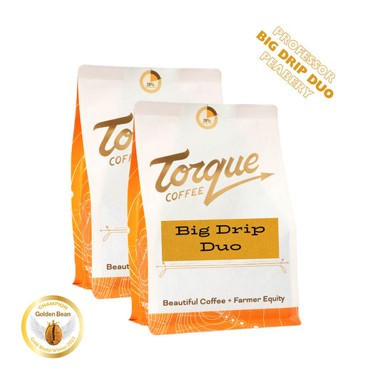 Professor Peaberry's Big Drip Duo from Torque Coffee
