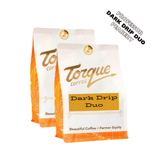 Professor Peaberry's Dark Drip Duo from Torque Coffee