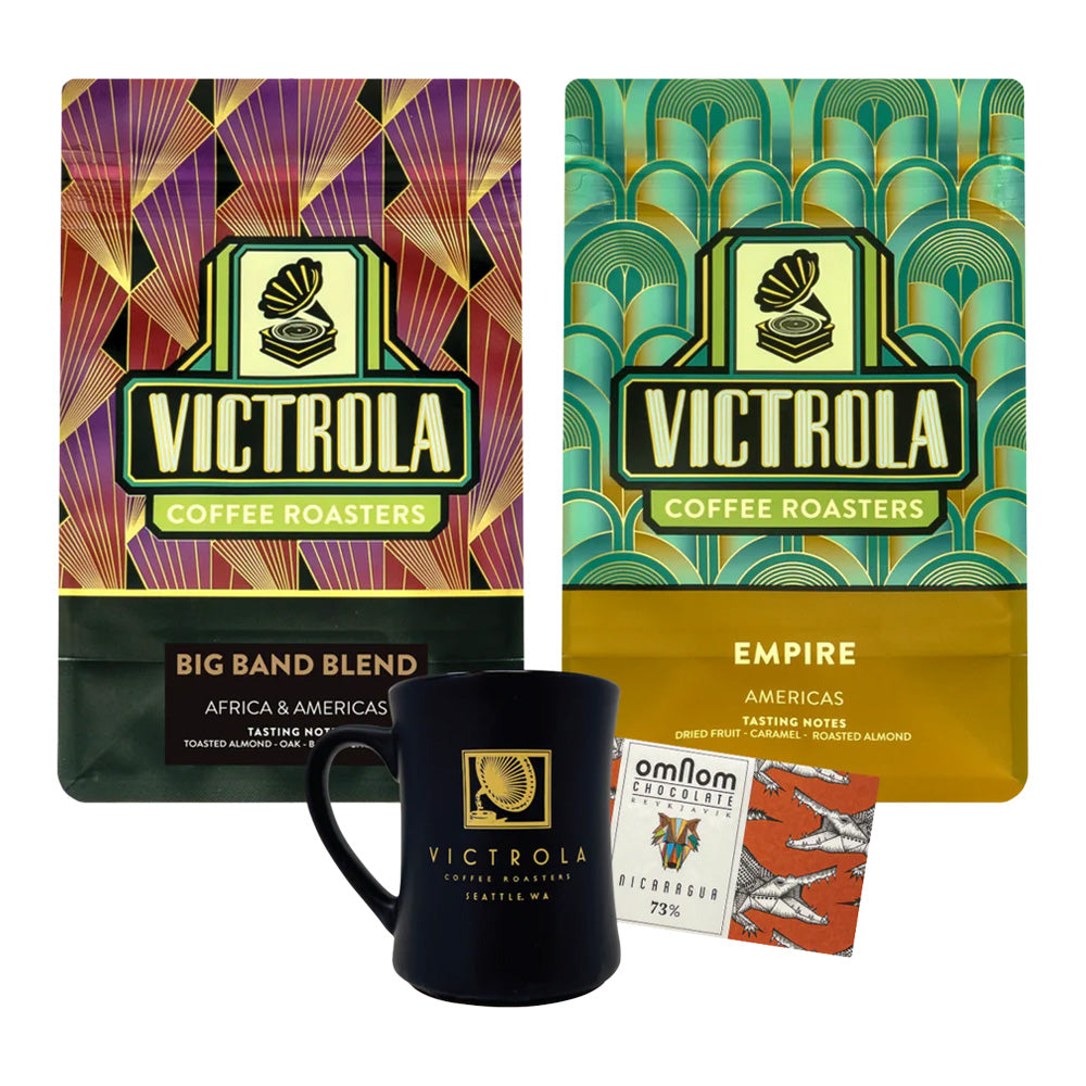 Victrola Coffee Roasters Blend Giftb Bundle with Mug and Omnom Chocolate – Victrola Coffee Roasters main product