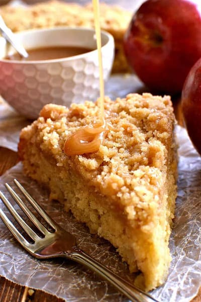 Caramel Apple Coffee Cake