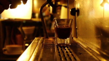 Espresso Pour at Brandywine Coffee Roasters