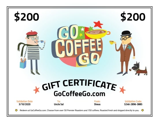 Digital Gift Card