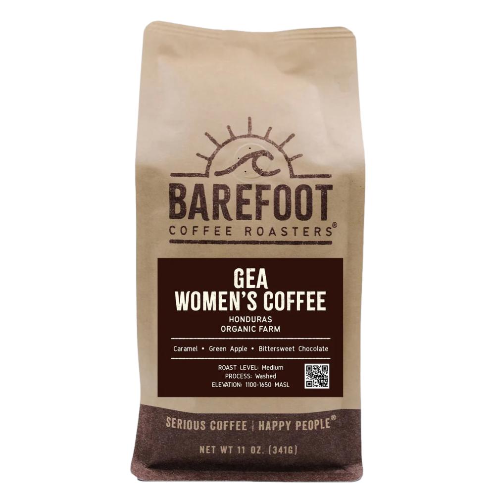 Coffee bag from Barefoot Coffee Roasters on a white background – Barefoot Coffee main product