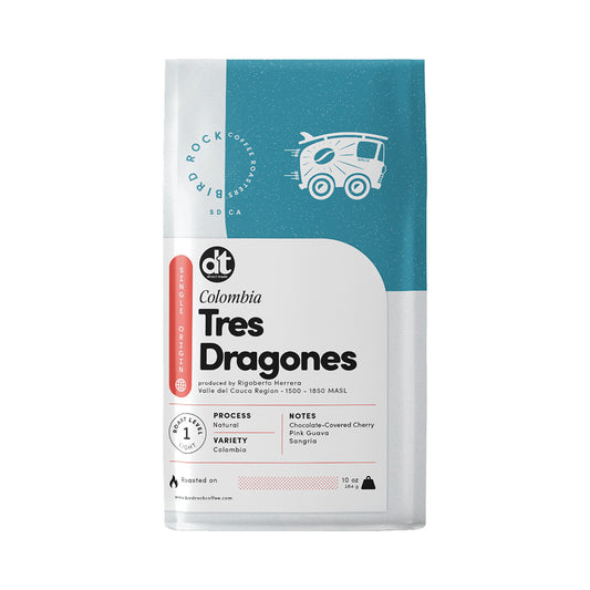 Bag of Bird Rock Coffee Roasters Colomiba Tres Dragones