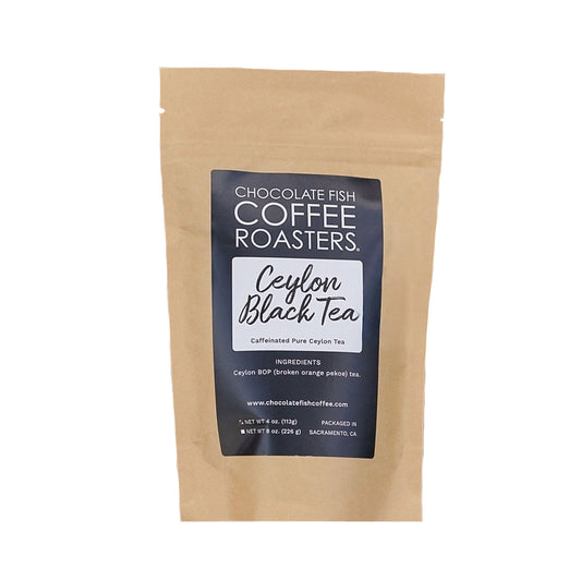 Bag of Chocolate Fish Coffee Roasters Ceylon Black Tea