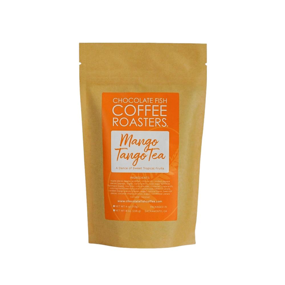 Bag of Chocolate Fish Coffee Roasters Mango Tango Tea – Chocolate Fish Coffee Roasters main product