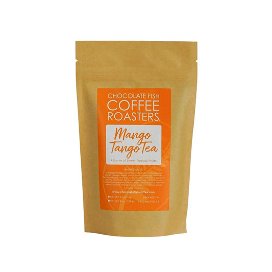 Bag of Chocolate Fish Coffee Roasters Mango Tango Tea