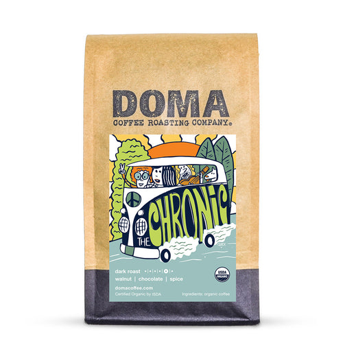 12 ounce bag of Doma Coffee Roasting Chronic