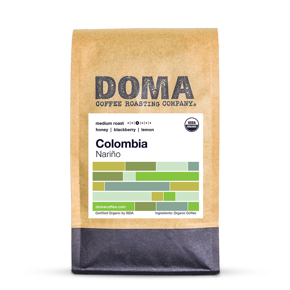 12 ounce bag of Doma Coffee Roasting Colombia Narino