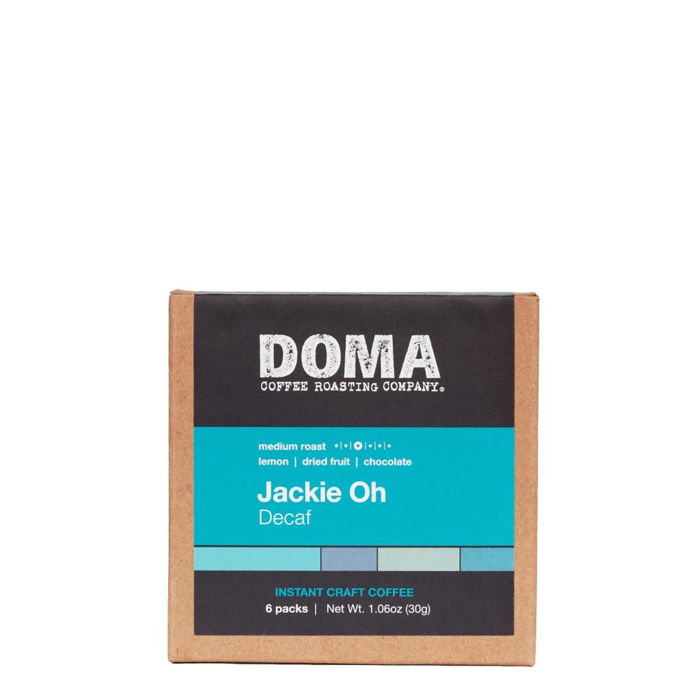 Jackie Oh Instant Decaf – Doma Coffee Roasting Company main product
