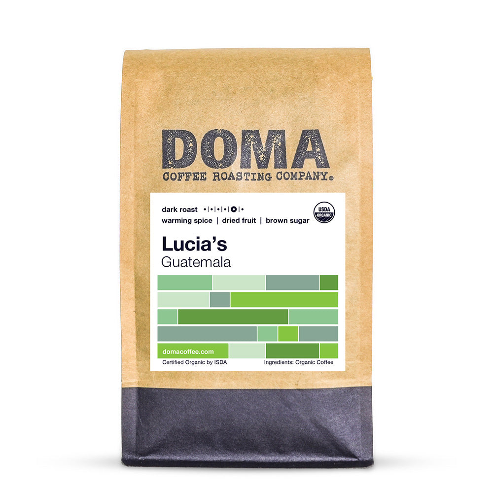 12 ounce bag of Doma Coffee Roasting Lucia's Guatemala