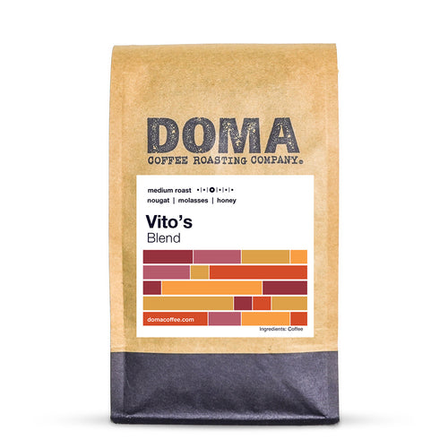 12 ounce bag of Doma Coffee Roasting Vito's Blend