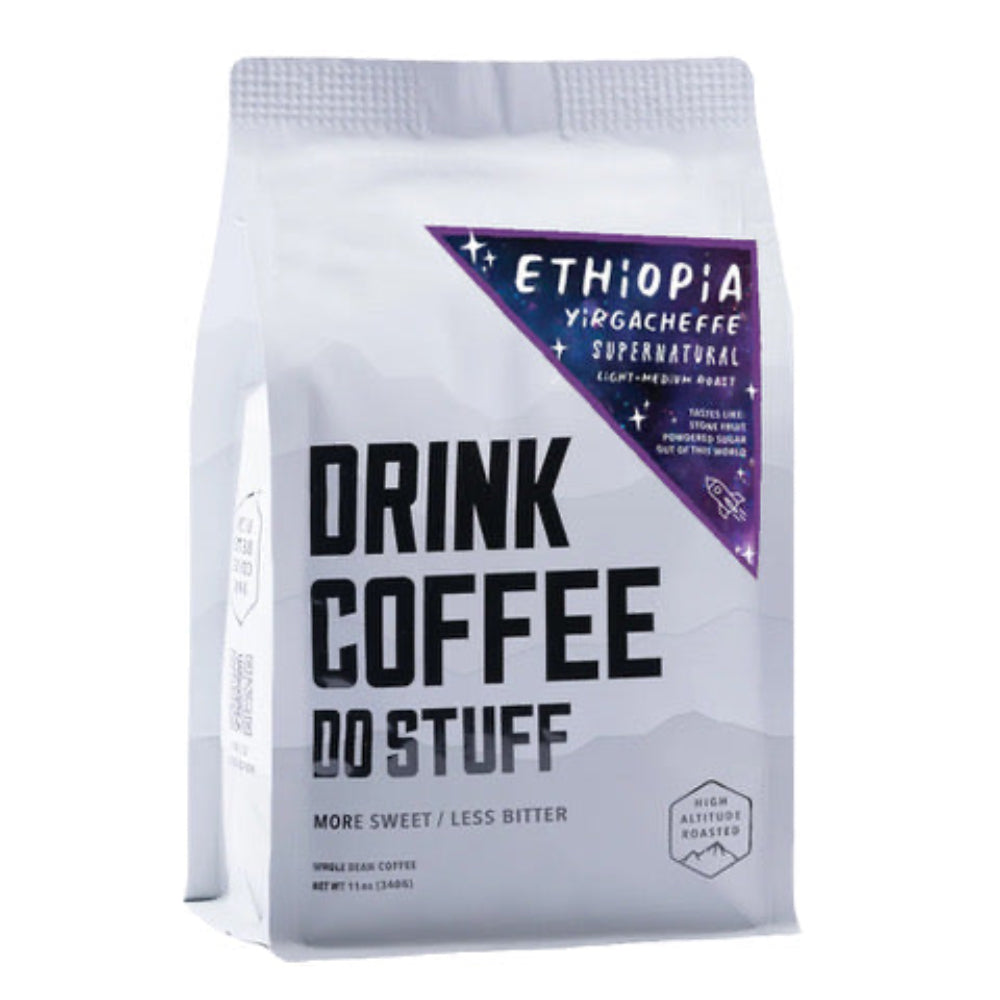 Coffee bag with 'Drink Coffee Do Stuff' text on a white background – Drink Coffee Do Stuff main product